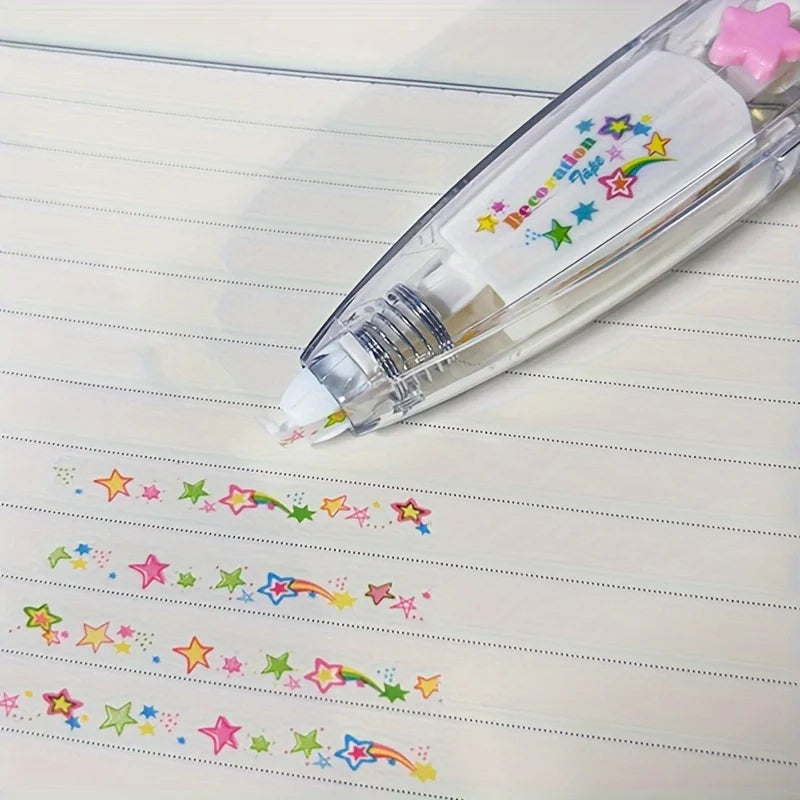 Cute Decorative Correction Tape Set for School and Diary Crafting