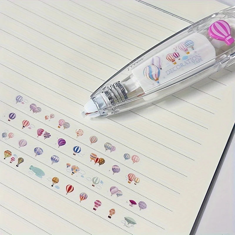 Cute Decorative Correction Tape Set for School and Diary Crafting